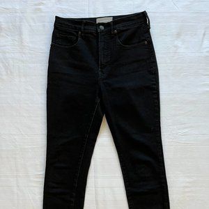 Everlane High Rise Skinny Jean | Black Wash